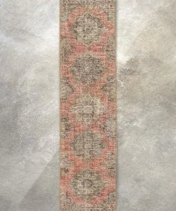 Well Woven Obize Burnt Orange Oriental Botanical Border Pattern One-of-a-Kind Handmade Wool Area Rug 2'9" X 10'9" Runner Global