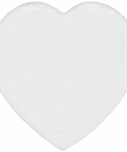 Well Woven Crest Modern Glam Faux Fur Plush White Shag Rug