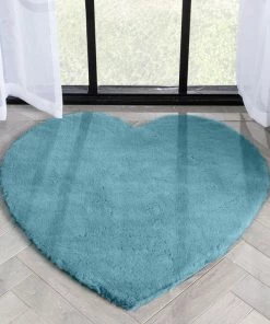 Well Woven Crest Modern Glam Faux Fur Plush Light Blue Shag Rug 49 Well Woven Crest Modern Glam Faux Fur Plush Light Blue Shag Rug
