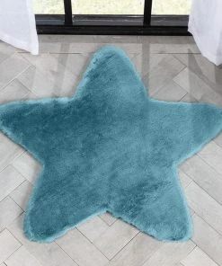 Well Woven Crest Modern Glam Faux Fur Plush Light Blue Shag Rug 47 Well Woven Crest Modern Glam Faux Fur Plush Light Blue Shag Rug