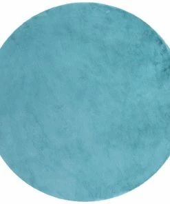 Well Woven Crest Modern Glam Faux Fur Plush Light Blue Shag Rug 59 Well Woven Crest Modern Glam Faux Fur Plush Light Blue Shag Rug