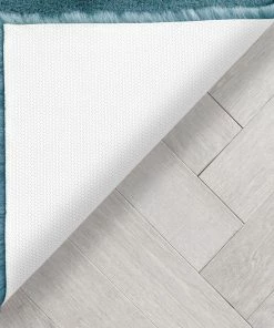 Well Woven Crest Modern Glam Faux Fur Plush Light Blue Shag Rug 38 Well Woven Crest Modern Glam Faux Fur Plush Light Blue Shag Rug