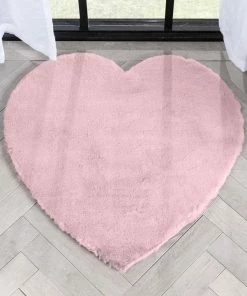 Well Woven Crest Modern Glam Faux Fur Plush Light Pink Shag Rug 50 Well Woven Crest Modern Glam Faux Fur Plush Light Pink Shag Rug