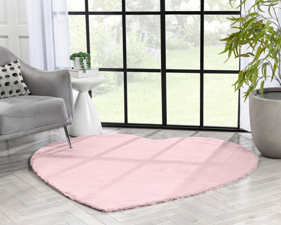 Well Woven Crest Modern Glam Faux Fur Plush Light Pink Shag Rug 17 Well Woven Crest Modern Glam Faux Fur Plush Light Pink Shag Rug