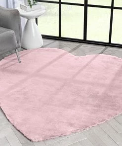 Well Woven Crest Modern Glam Faux Fur Plush Light Pink Shag Rug 46 Well Woven Crest Modern Glam Faux Fur Plush Light Pink Shag Rug
