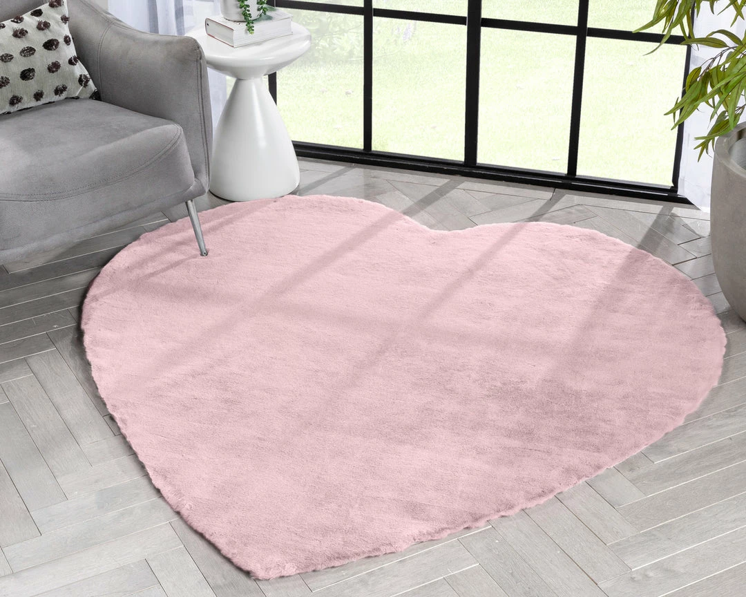 Well Woven Crest Modern Glam Faux Fur Plush Light Pink Shag Rug 16 Well Woven Crest Modern Glam Faux Fur Plush Light Pink Shag Rug