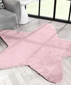 Well Woven Crest Modern Glam Faux Fur Plush Light Pink Shag Rug 40 Well Woven Crest Modern Glam Faux Fur Plush Light Pink Shag Rug