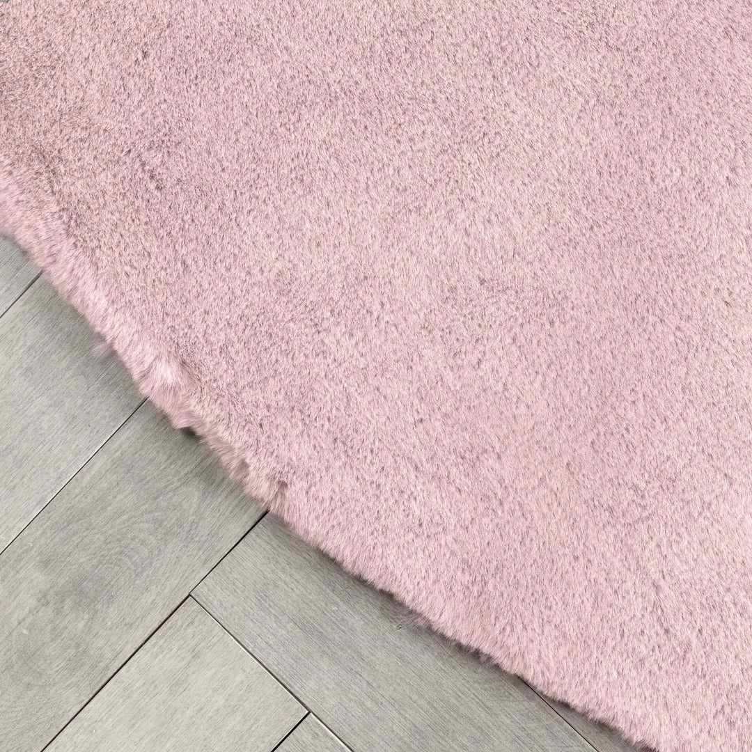 Well Woven Crest Modern Glam Faux Fur Plush Light Pink Shag Rug 27 Well Woven Crest Modern Glam Faux Fur Plush Light Pink Shag Rug