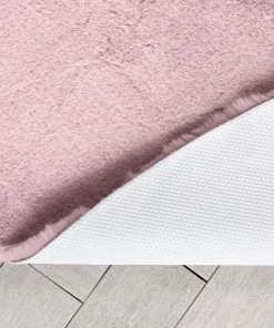 Well Woven Crest Modern Glam Faux Fur Plush Light Pink Shag Rug 56 Well Woven Crest Modern Glam Faux Fur Plush Light Pink Shag Rug