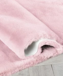 Well Woven Crest Modern Glam Faux Fur Plush Light Pink Shag Rug 34 Well Woven Crest Modern Glam Faux Fur Plush Light Pink Shag Rug