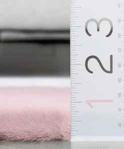 Well Woven Crest Modern Glam Faux Fur Plush Light Pink Shag Rug 39 Well Woven Crest Modern Glam Faux Fur Plush Light Pink Shag Rug