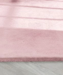 Well Woven Crest Modern Glam Faux Fur Plush Light Pink Shag Rug 37 Well Woven Crest Modern Glam Faux Fur Plush Light Pink Shag Rug