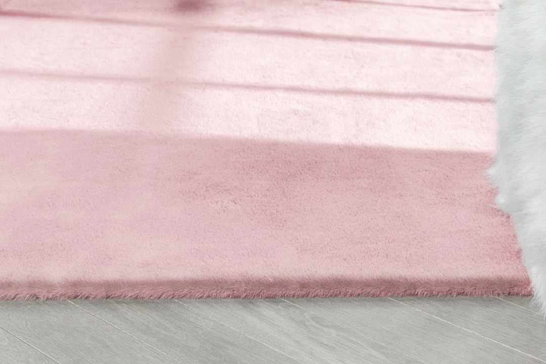 Well Woven Crest Modern Glam Faux Fur Plush Light Pink Shag Rug 7 Well Woven Crest Modern Glam Faux Fur Plush Light Pink Shag Rug