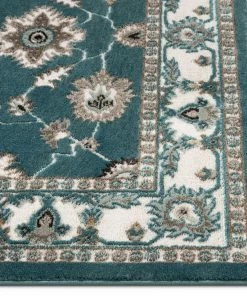 Well Woven Oriental & Persian Celia Traditional Persian Oriental Blue High-Low Rug