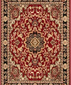 Well Woven Nima Traditional Medallion Persian Red Rug