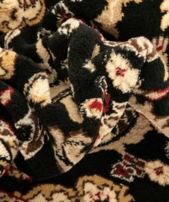 Well Woven Nima Traditional Medallion Persian Black Rug Oriental & Persian