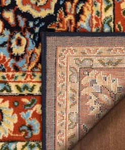 Well Woven Nima Traditional Medallion Persian Navy Rug Oriental & Persian 15 Well Woven Nima Traditional Medallion Persian Navy Rug Oriental & Persian