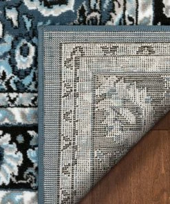 Well Woven Nima Traditional Medallion Persian Blue Rug Oriental & Persian