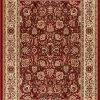 Well Woven Tabriz Red Traditional Rug