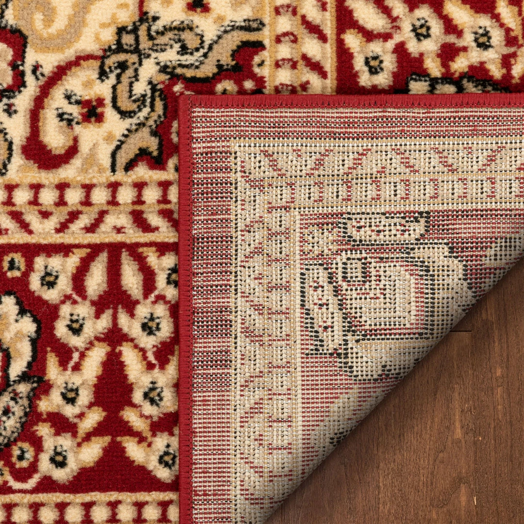 Well Woven Malika Traditional Medallion Persian Floral Red Rug 7 Well Woven Malika Traditional Medallion Persian Floral Red Rug