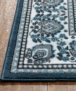 Well Woven Malika Traditional Medallion Persian Floral Dark Blue Rug Oriental & Persian 17 Well Woven Malika Traditional Medallion Persian Floral Dark Blue Rug Oriental & Persian