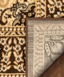 Well Woven Oriental & Persian Malika Traditional Medallion Persian Floral Brown Rug