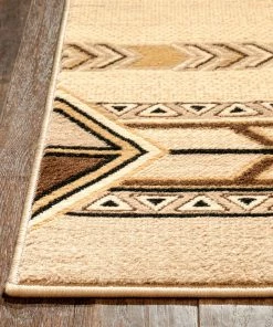 Well Woven Dakota Tribal Aztec Southwestern Ivory Rug Global