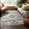 Well Woven Global Dakota Tribal Aztec Southwestern Grey Rug
