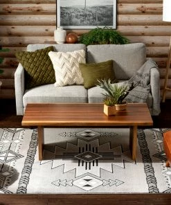 Well Woven Global Dakota Tribal Aztec Southwestern Grey Rug