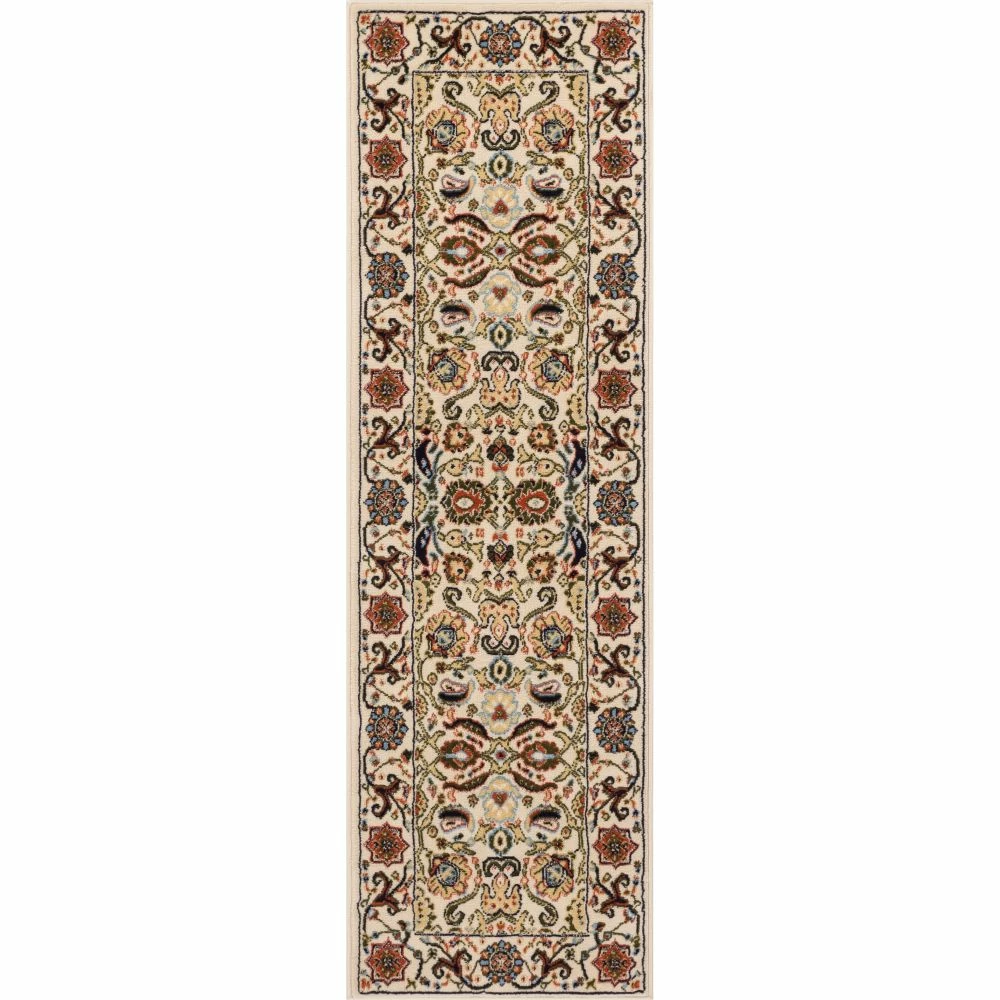 Well Woven Oriental & Persian Tabriz Traditional Ivory Rug 9 Well Woven Oriental & Persian Tabriz Traditional Ivory Rug