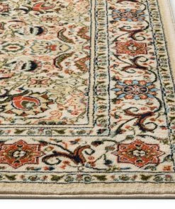 Well Woven Oriental & Persian Tabriz Traditional Ivory Rug 14 Well Woven Oriental & Persian Tabriz Traditional Ivory Rug