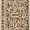 Well Woven Oriental & Persian Tabriz Traditional Ivory Rug
