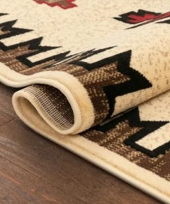 Well Woven Global Cheyenne Tribal Geometric Medallion Ivory Rug 12 Well Woven Global Cheyenne Tribal Geometric Medallion Ivory Rug