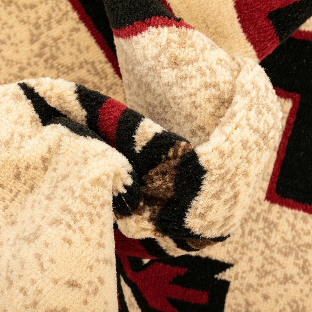 Well Woven Global Cheyenne Tribal Geometric Medallion Ivory Rug 3 Well Woven Global Cheyenne Tribal Geometric Medallion Ivory Rug