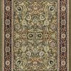 Well Woven Tabriz Traditional Green Rug