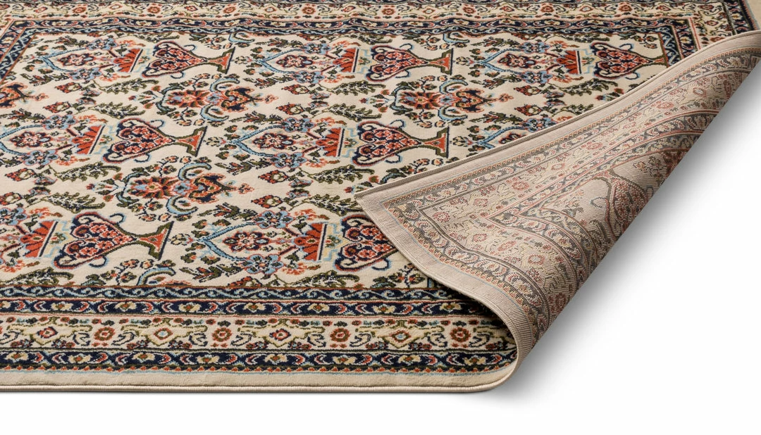 Well Woven 3'x5' Shiraz Ivory Traditional Rug 4 Well Woven 3'x5' Shiraz Ivory Traditional Rug