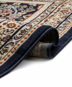 Well Woven Shiraz Navy Traditional Rug