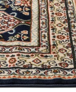 Well Woven Shiraz Navy Traditional Rug