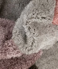 Well Woven Meraki Modern Geometric Shag Lavender Blush 3D Textured Thick & Soft Shag Rug 11 Well Woven Meraki Modern Geometric Shag Lavender Blush 3D Textured Thick & Soft Shag Rug