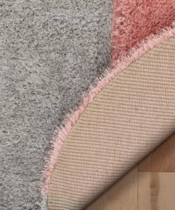 Well Woven Meraki Modern Geometric Shag Blush Grey 3D Textured Thick & Soft Shag Rug 10 Well Woven Meraki Modern Geometric Shag Blush Grey 3D Textured Thick & Soft Shag Rug