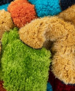 Well Woven Nahla Modern Geometric Shag Multi 3D Textured Thick & Soft Shag Rug