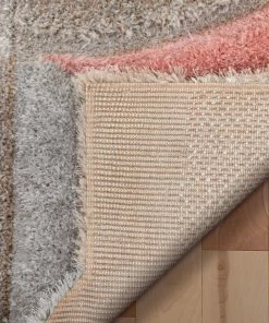 Well Woven Nahla Modern Geometric Shag Blush Grey 3D Textured Thick & Soft Shag Rug 10 Well Woven Nahla Modern Geometric Shag Blush Grey 3D Textured Thick & Soft Shag Rug