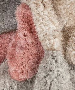 Well Woven Nahla Modern Geometric Shag Blush Grey 3D Textured Thick & Soft Shag Rug 9 Well Woven Nahla Modern Geometric Shag Blush Grey 3D Textured Thick & Soft Shag Rug