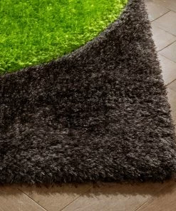 Well Woven Gia Modern Geometric Shag Multi 3D Textured Thick & Soft Shag Rug