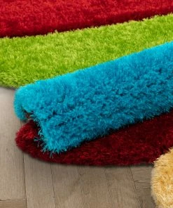 Well Woven Zuma Modern Geometric Shag Multi 3D Textured Thick & Soft Shag Rug