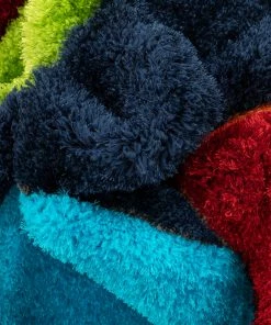 Well Woven Zuma Modern Geometric Shag Multi 3D Textured Thick & Soft Shag Rug