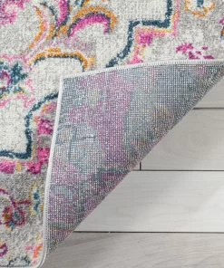 Well Woven Taura Bohemian Oriental Perisan Fuchsia Rug