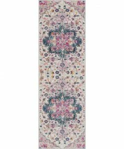 Well Woven Taura Bohemian Oriental Perisan Light Blue Rug