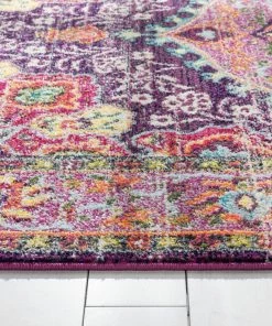 Well Woven Payson Bohemian Oriental Perisan Purple Rug Global