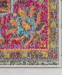 Well Woven Global Payson Bohemian Oriental Perisan Fuchsia Rug